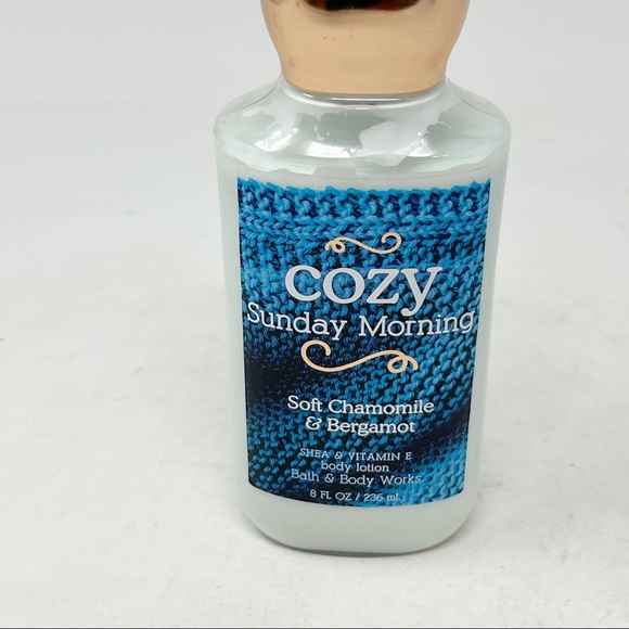 Bath & Body Works Cozy Sunday Morning Soft Chamomile & Bergamot Body Lotion